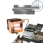 2 Pieces 100x100mm Thermal Pad 0.5mm/1mm/1.5mm/2mm/2.5mm/3mm/4mm/5mm Thickness GPU CPU Heatsink Cooling Conductive Silicone Pad