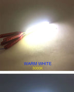 Dropshipping 120x10mm 3V 5V LED Bulb COB Strip Chip On Board  Warm Cold White Blue Red Green 5W LED Lights for COB Work Lamps