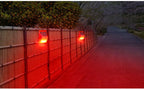 2-In-1 Solar Motion Sensor Detector Alarm Light Remote Control Siren Waterproof 129dB Siren Lamp For Home Outdoor Yard Farm