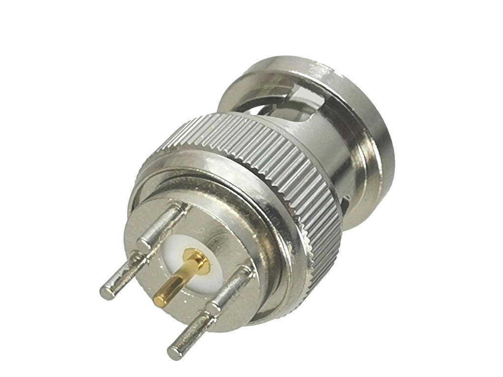 1Pcs BNC Male plug & Female jack Nut Bulkhead & Chain Solder PCB Mount & Panel Mount RF Coaxial Adapter connector