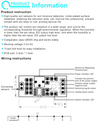 Capacitive Soil Moisture Sensor Module / Soil Humidity Digital Display Relay Control Module Automatic Watering For Arduino