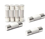 10-100Pcs Fast blow Ceramic Fuse 5mm x 20mm 6x30  T 0.5A 1A 2A 3A 4A 5A 6A 8A 10A  15A 16A 20A 30A 250V Car Cigar Microwave Oven