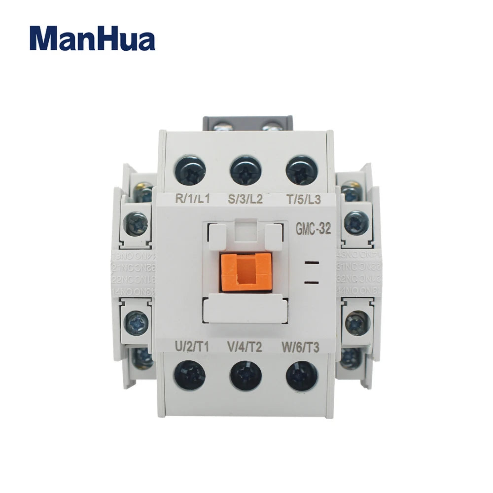 ManHua GMC-32 GMC-40 GMC-50 3 Phase   Control Power Signal Electrical Magnetic Contactor 220VAC