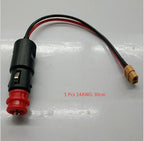 12-24V Car Cigarette Lighter Plug Male to XT60 Female Socket Connector Plug Adaptor With14AWG 20/30/50cm  Wire for RC Chargers