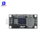 TM1637 0.36" 4 Bit Digital Tube LED Display 7 Segments Clock Module Red Green Blue Yellow White LED Board with Pin for Arduino