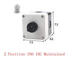 start and stop self-reset Momentary Waterproof button box switch emergency stop industrial control box