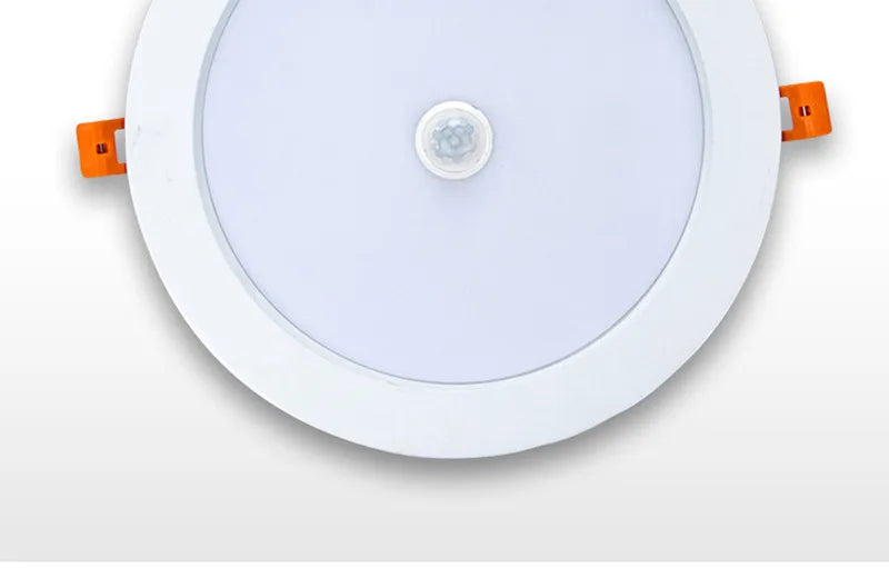 LED Downlight Smart Infrared Induction LED Ceiling Spot light 3W 5W 9W 18W 20W 220V Motion Sensor Recessed Round LED Panel Light
