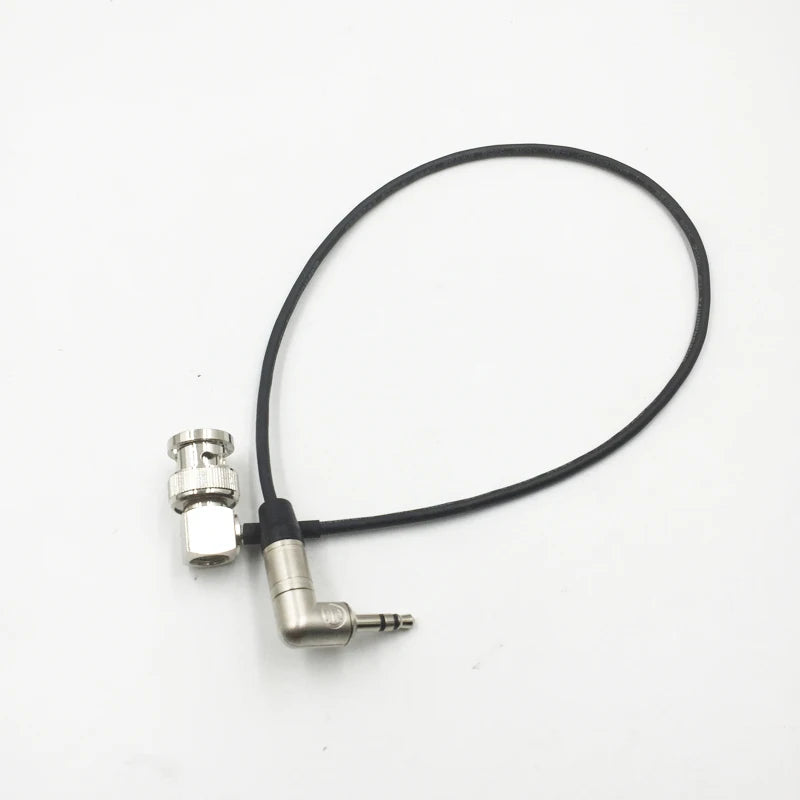 NEUTRIK 3.5mm Mini TRS Jack TENTACLE To Elbow BNC Timecode Cable For Canon C300 / C500, Sony PDW 700 / EX3 / PMW 200, ARRI Amira