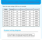SSR-10DD/25DD/40DD/50DD/60DD/75DD/80DD/90DD DC Control DC SSR Single Phase Solid State Relay 5-220VDC 3-32VDC Solid State Relay