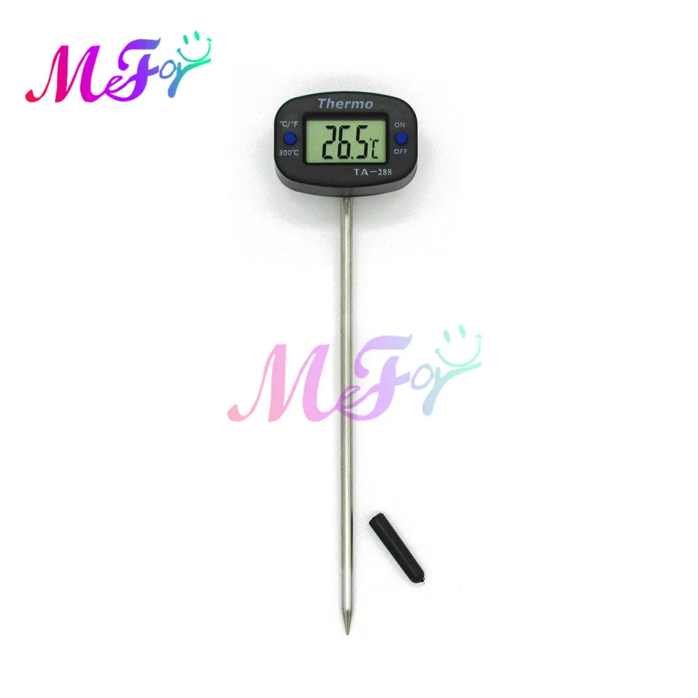 Digital Food Thermometer Electronic Probe with LCD Display for Kitchen Baking Cooking & Grill Liquid Temperature Meter Tool