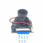 OV5647 Camera for Raspberry PI 4B 3B+ B Type Large Lens 75 175 Degree Night Vision Automatic Switching IR-CUT HD 5MP 1080P