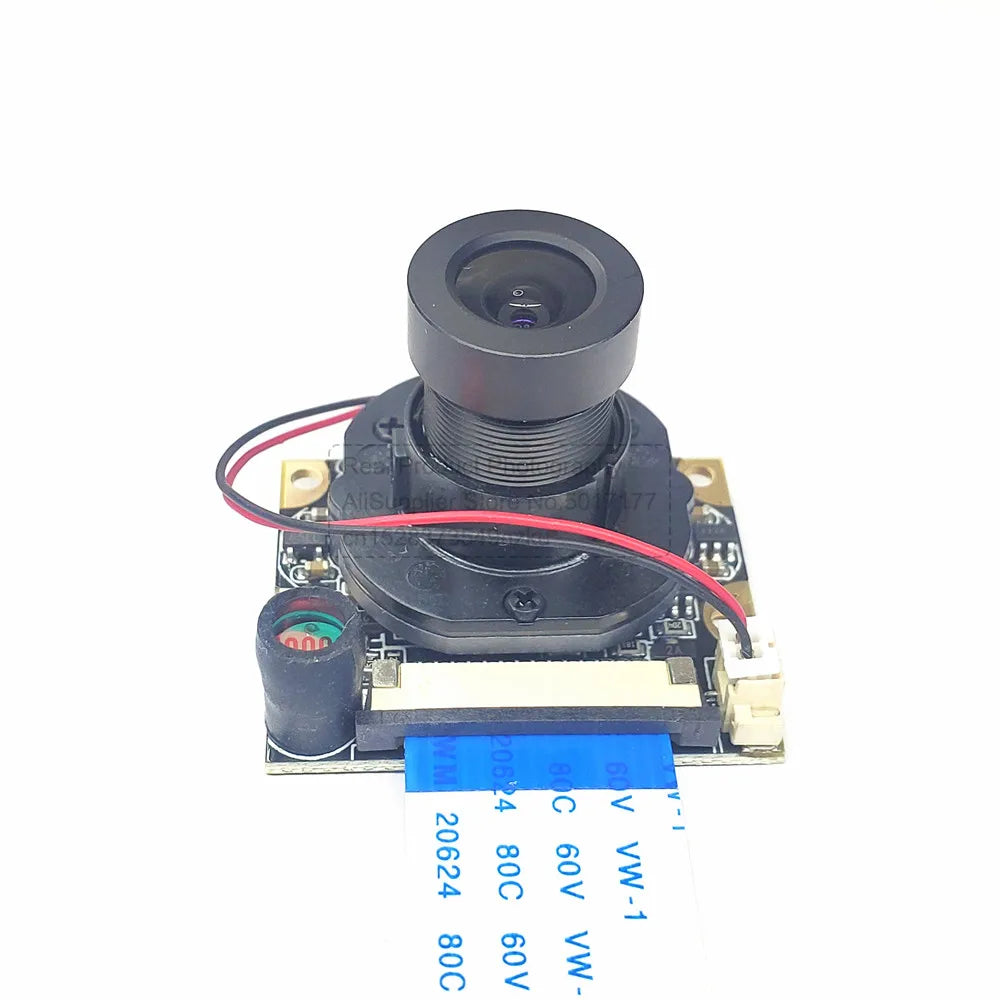 OV5647 Camera for Raspberry PI 4B 3B+ B Type Large Lens 75 175 Degree Night Vision Automatic Switching IR-CUT HD 5MP 1080P