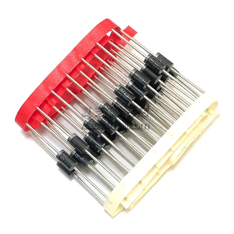 10pcs Fast Recovery Diode UF5402 UF5404 UF5408 SR10100L Straight Plug DO-201AD