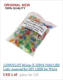 33ValuesX 20PCS=660PCS 1206 SMD Resistor Kit Assorted Kit 1ohm-1M Ohm 1%  Sample Kit