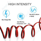5-100m LED Cable 18 20 22AWG Hookup Wire 6 5 3 2 4pin RGB Extension Cable For LED Strip WS2812B Pixels Light SM JST Connectors
