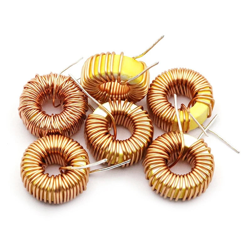 5-50Pcs5026 Toroid Inductor 3A Power Inductance 22uH-470uH Ferrite Core for LM2596 DC-DC Converter High Efficiency Low Ripple