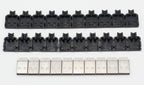 10 Sets DIY USB 2.0 Connector Plug A Type Male 4 Pin Assembly Adapter Socket Solder Type Black Plastic Shell For Data Connection