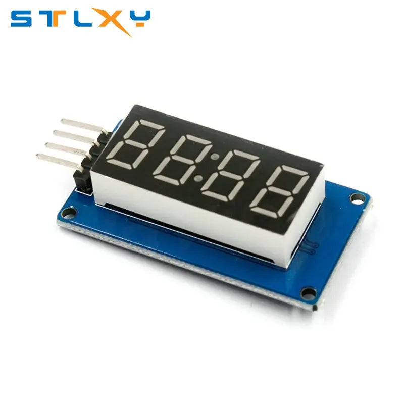 TM1637 LED Display Module For Arduino 7 Segment 4 Bits 0.36Inch Clock RED Anode Digital Tube Four Serial Driver Board Pack