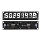 0.56 Inch 8 Digit 7 Segment LED Digital Tube Module 3-Pin Digital I/O Connection Display Module 74HC595 Controller for Arduino