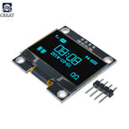 1.3 inch OLED LCD Display Module 128*64 4PIN IIC I2C Serial SSH1106 For Arduino LCD Screen Board White/Blue