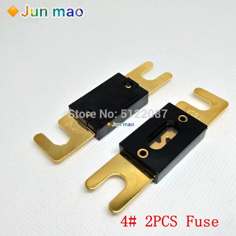 ANL Fuse Holder Bolt-on Fuse Automotive Fuse Holders Fusible Link with Fuse 40A 60A 80A 100A 200A 250A 300A Fuses AMP