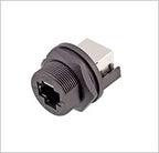RJ45 CAT5E CAT6A Shield Waterproof RJ45 Ethernet IP67 Connector PCB Panel Mount With Pigtail Cable Outdoor Connector L = 0.3M