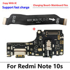 NEW USB Charging Port Dock Board Connector Main FPC Motherboard Flex Cable For Xiaomi Redmi Note 9 10 7 Pro 10S 11 4G 5G 8 fast