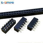 100pcs 2.54mm PH5 Single Row Straight 1X2P/5P/6P/10P/15P/40P Short Version Rohs Goldplate PCB Female Pin Header Socket Connector