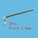 20Pcs JST SH1.0 1.0mm Pitch 2P 3P 4P 5P 6P 7P 8 Pin Female to Female Double Head Cable Wire Connector Length 10cm 28AWG