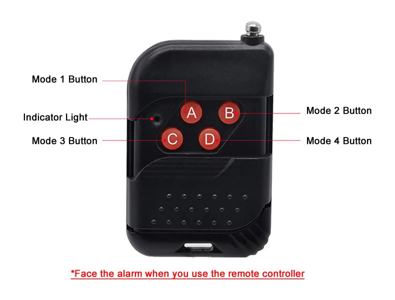 New Solar Infrared Motion Sensor Detector Waterproof 129dB Loud Remote Control Siren Security Alarm System For Home Yard Outdoor
