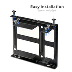 50CM SATA 3 Data & Molex Splitter Power Adapter Cable w/ 2X 2.5 SSD to 3.5 Internal Bay Hard Disk Mounting Bracket Kit-Metal