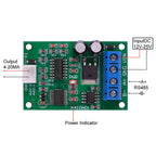 DC 12V 24V RS485 to 4-20mA/0-5V/0-10V Current/Voltage Converter RS485 to DAC Number-mode Conversion Module MODBUS RTU Control