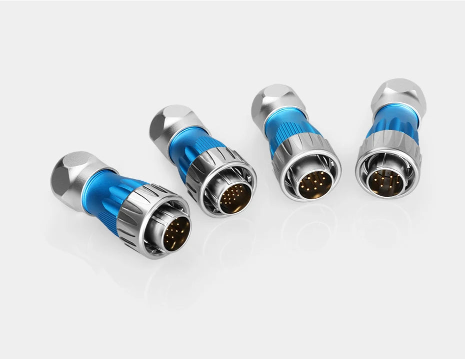 CNLINKO M24 Waterproof Circular Aviation Connector GEN3 10/12/19/24P Metal Shell Male/Female for Industrial & Medical Equipment
