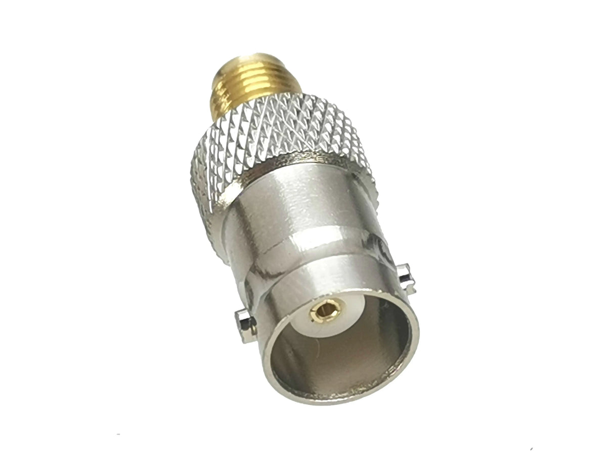 1pcs Connector Adapter SMA Female Jack to BNC Female Jack RF Coaxial Converter Straight New FJH-10