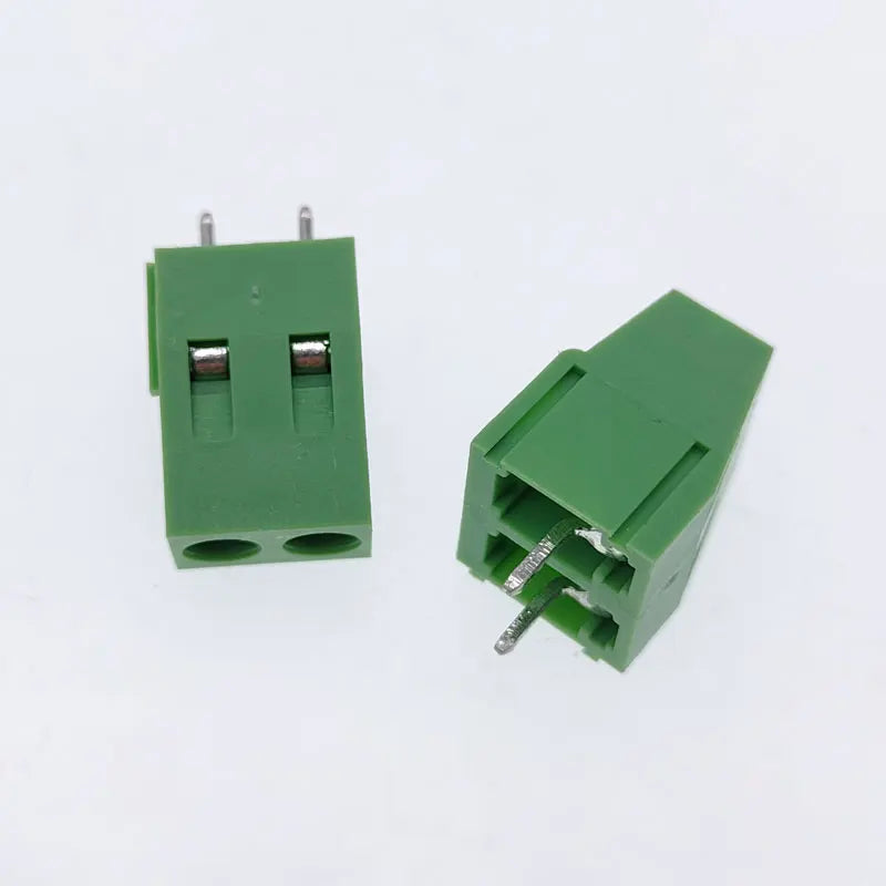 10PCS DG/KF128 5.0mm/5.08 PCB Screw Terminal Block Connector 2Pin Terminals 380V 10A