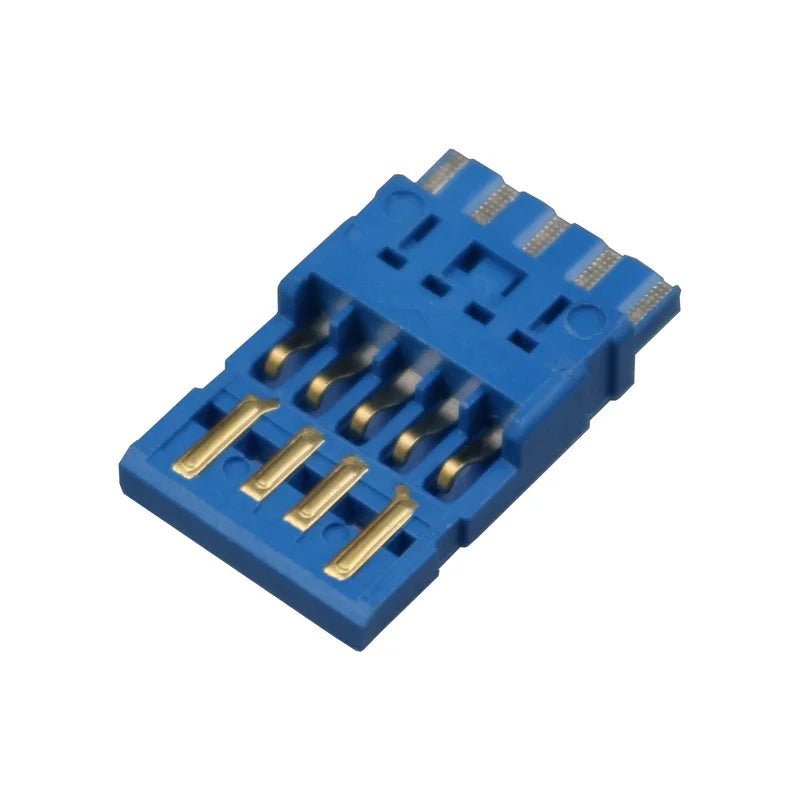 2/5/10Sets USB 3.0 Type A male connector jack soldering type socket 3 in 1 DIY USB 3.0 Jack Male Charging Socket