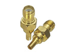 1Pcs SMA to SMB / MCX / MMCX / SMC / CRC9 / TS9 / SMA / IPX U.fl Male plug & Female jack RF Coaxial Adapter connector Converter