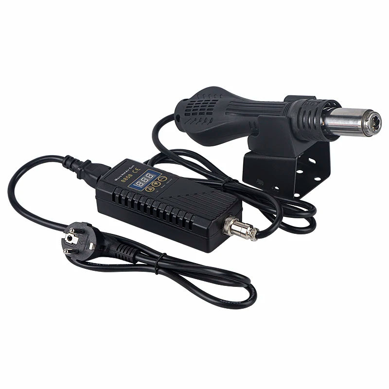 JCD 750W Heat Gun Digital Display Micro Rework Soldering Station Hot Air Gun For Welding Repair Tool Hair dryer 8858