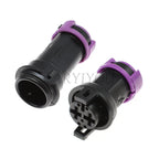 1 Set 813972926 813972923 2 Pin Male Female Circular Waterproof Fog Lamp Plug Connector For Car Toyota Mazda Rx7