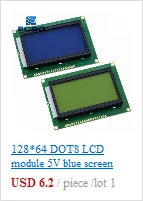1PCS LCD2004+I2C 2004 20x4 2004A blue screen HD44780 Character LCD /w IIC/I2C Serial Interface Adapter Module For Arduino Module
