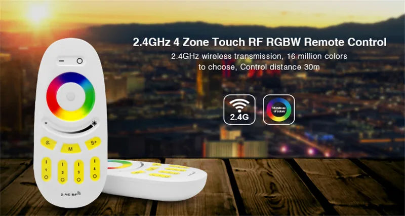 Miboxer Tuya APP Smart Controller WiFi+2.4G FUT035W+ 2in1 FUT037W+ 3in1 DC12-24V Single Color Dual White RGB RGBCCT LED Strip