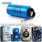 1Pcs CBB60 Motor Run Capacitor 450V AC Starting Capacitors 345681012141516182025303540457080100UF For Washing Machine