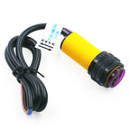 Smart Car Robot E18-D80NK Infrared Obstacle Avoidance Photoelectric Sensor Proximity Switch 3-80cm Detection Range Adjustable