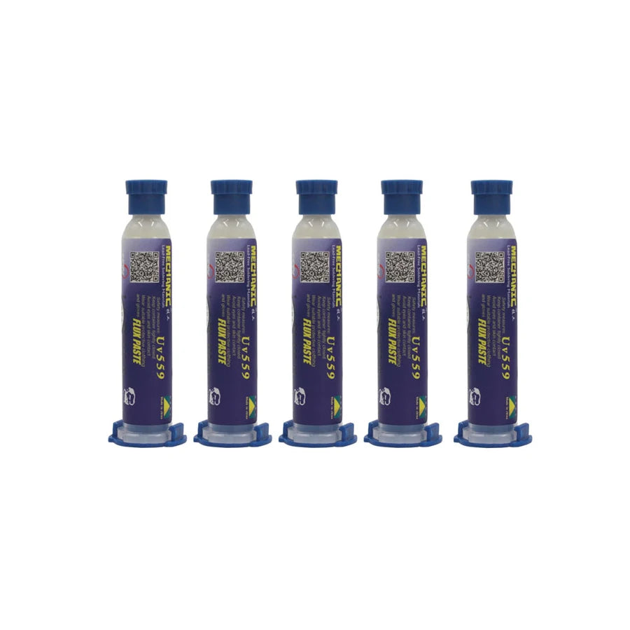 MECHANIC Solder Paste Flux UV223 UV559 Lead-Free NO-Clean SMD Solder Resist for Phone Soldering Repair PCB BGA SMD Rework