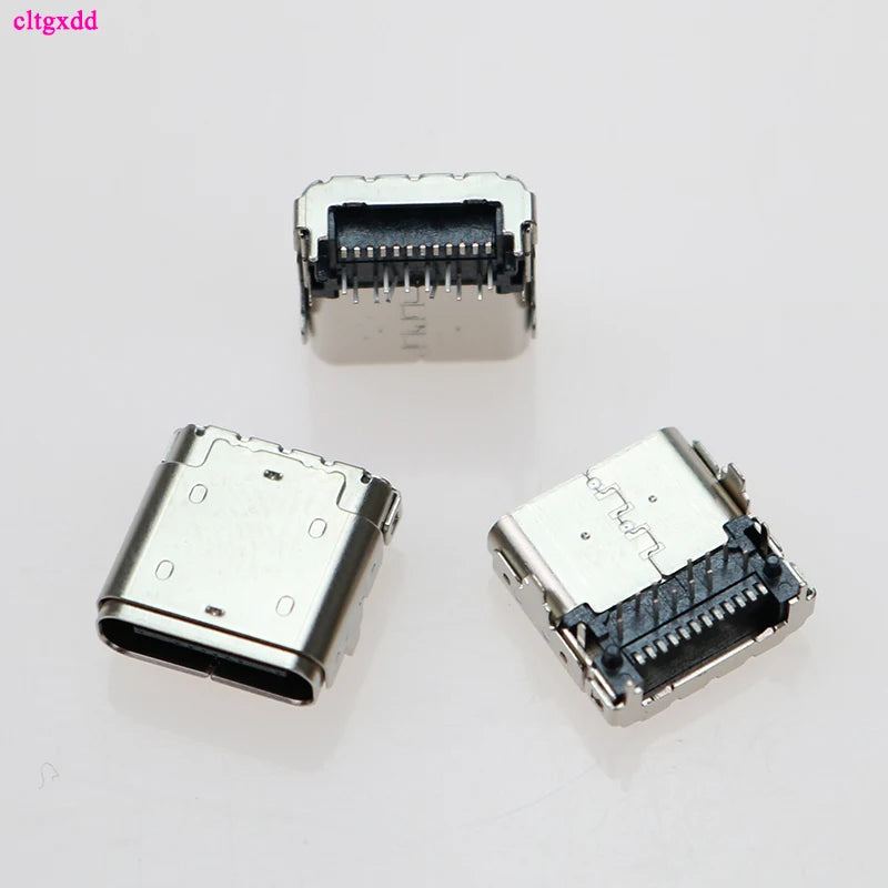 2piece 12Pin SMT Socket Connector Micro USB Type C 3.1 Female Placement SMD DIP PCB Design DIY High Current Charging