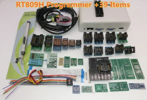 Original RT809H RT809HSE EMMC-Nand FLASH Extremely fast Universal Programmer +39 Items+Edid Cable WITH CABELS EMMC-N
