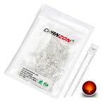100Pcs 2x3x4 mm Square LED Diode White Red Green Blue Yellow Orange 2x3x4mm Rectangular Clear Diffused Lights Emitting DIY Lamp