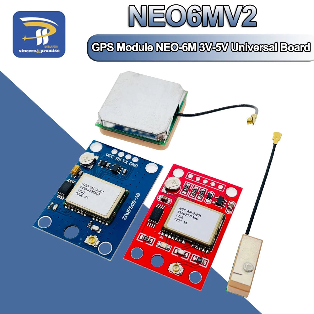 GY-NEO6MV2 NEO-6M GPS Module With Flight Control EEPROM Controller MWC APM2.5 Large Antenna For Arduino 3V-5V RS232 TTL Board