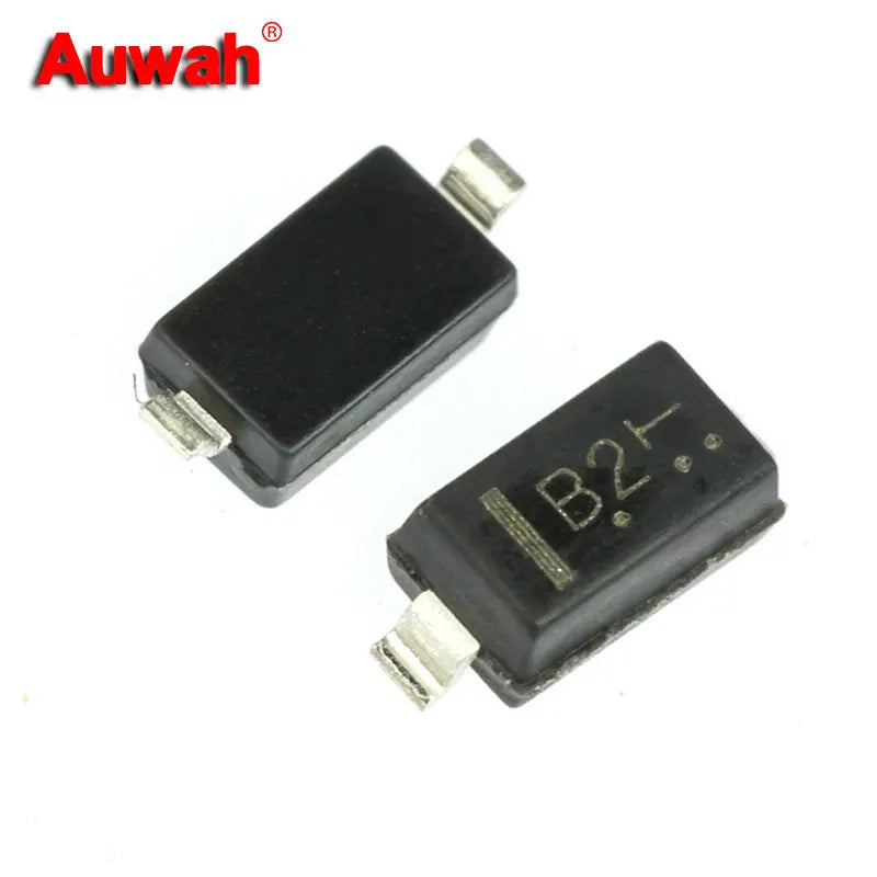 20pcs/lot 20V 30V 40V 0.5A 1206 SMD Schottky Diode MBR0520 MBR0530 MBR0540 B2 B3 B4 SOD-123FL