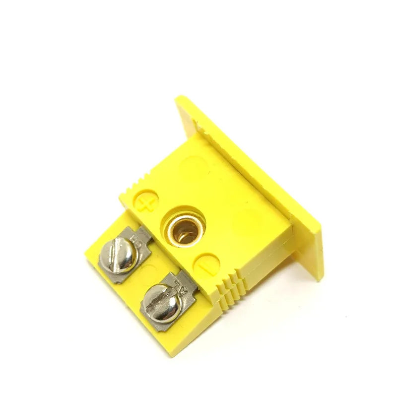 K Type Mini Female Panel Mount Thermocouple Connector